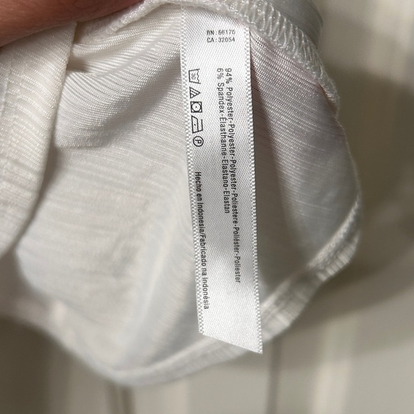 Free People Intimately White Spaghetti Strap Cami Size M - Picture 4 of 5